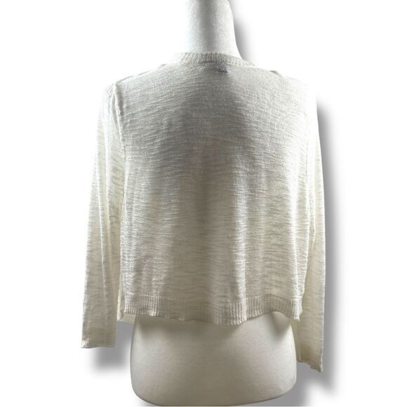 Torrid Cream Cardigan Sweater Lightweight Open-Front Sz 1X - Picture 3 of 10
